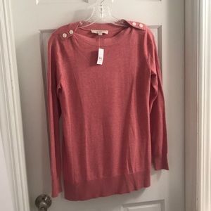 New pink tunic sweater